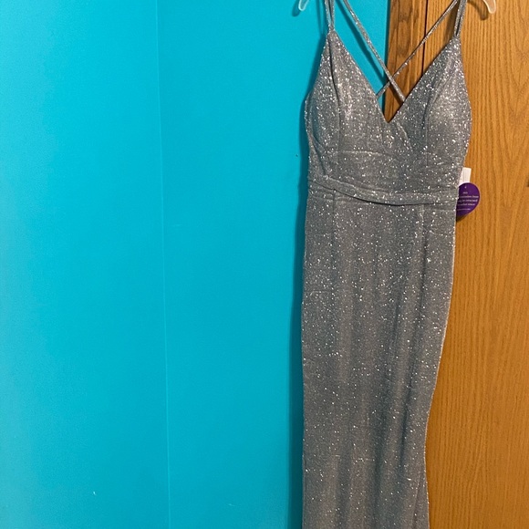 LENORE GLITTER DRESS - Picture 3 of 5